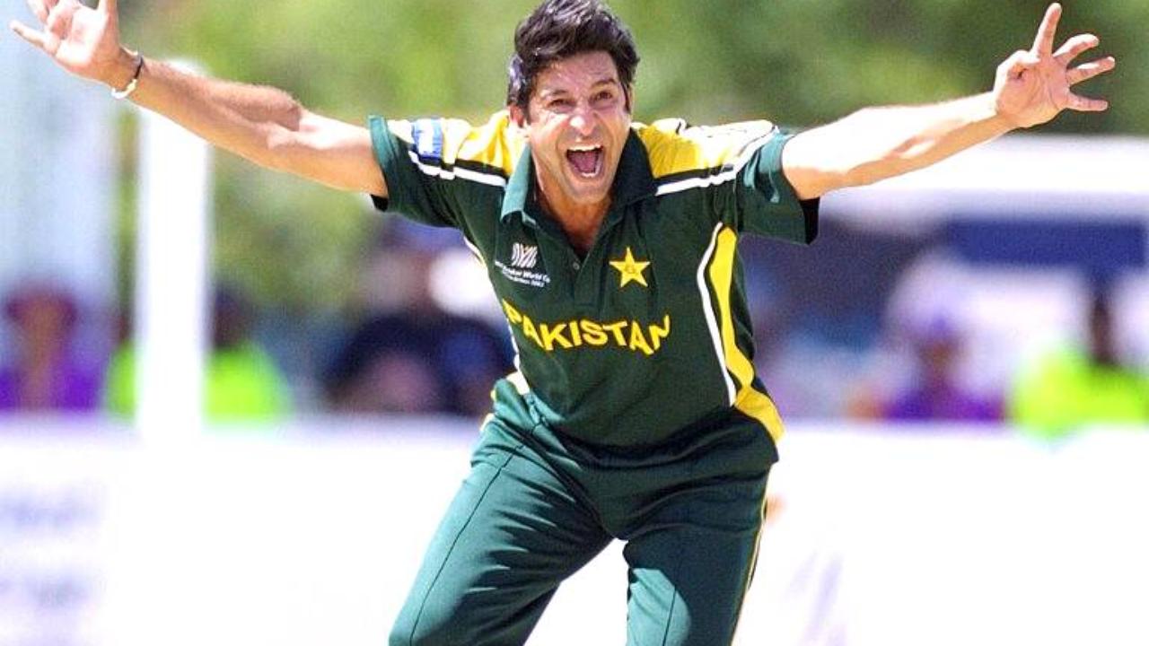 Image result for wasim akram