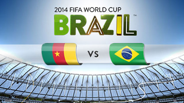 Cameroon vs Brazil, EstÃ¡dio Nacional de Brasilia, Highlights, FIFA, FIFA football world cup 2014, Football