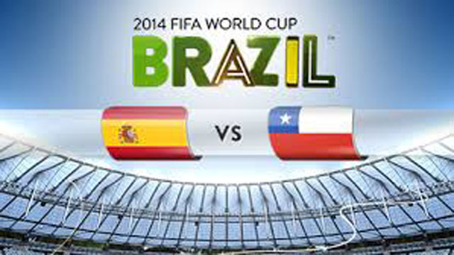 Spain vs Chile, Maracana, Rio De Janeiro, FIFA, FIFA football world cup 2014, Highlights, Football