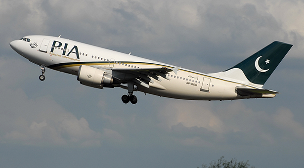 PIA flight, fire over Peshawar airport, Fire on PIA Plane, Landing assault, Bacha Khan International Airport, flight PK-756, Pakistan International Airlines