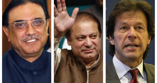 Politicians, Imran Khan, Asif Ali Zardari, Nawaz Sharif