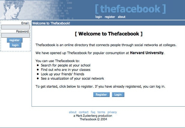 Facebook First Look 