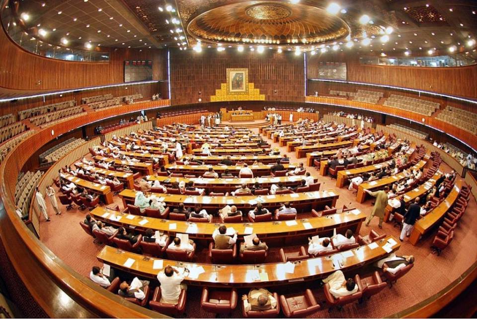 PPP leader Aitzaz Ahsan, Khursheed Shah, PM Nawaz Sharif, Parliment, Parliment Session