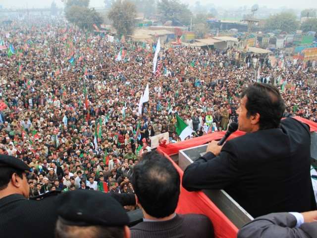 PTI Protest Dharna 