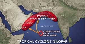cyclone Nilofar