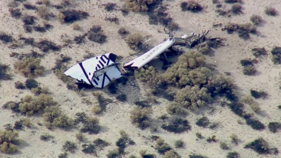 Virgin Galactic, Virgin Galactic's SpaceShip, Virgin Galactic's SpaceShip Two rocket, Crashed, US, World News, News