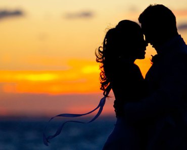 couple-sunset-silhouette-caribbean-beach-wedding