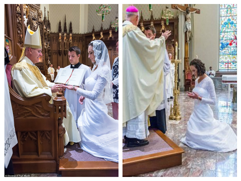 Consecrated Virgin Jessica Hayes 38 Marries Jesus