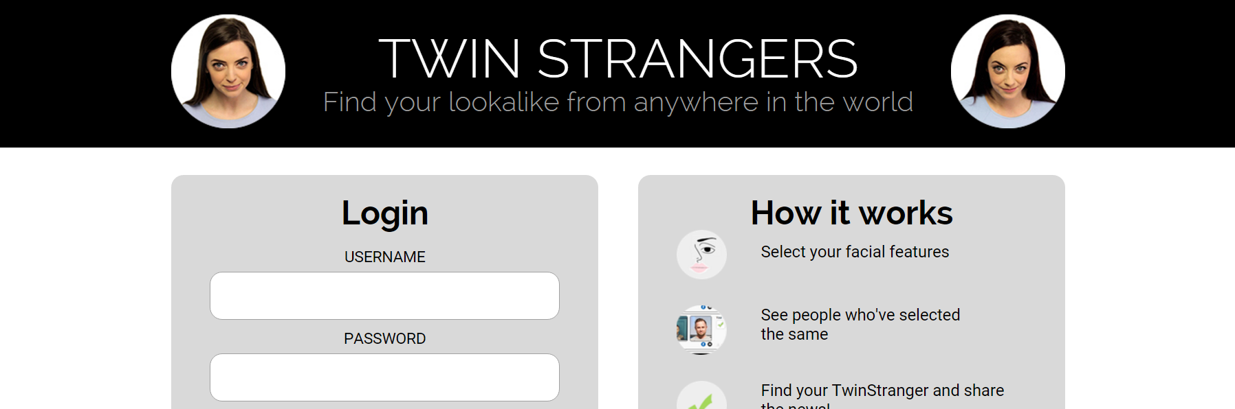 twin strangers