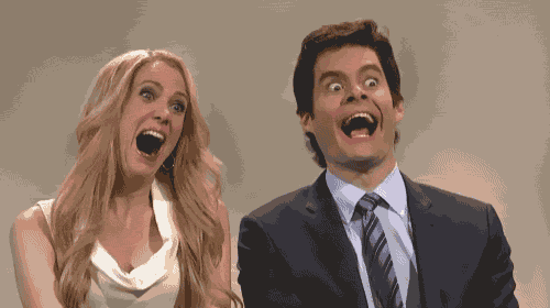 fake laugh