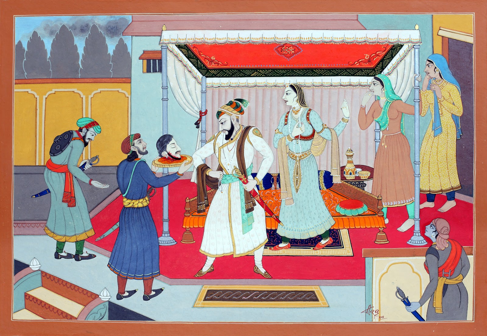 rape history of mughal