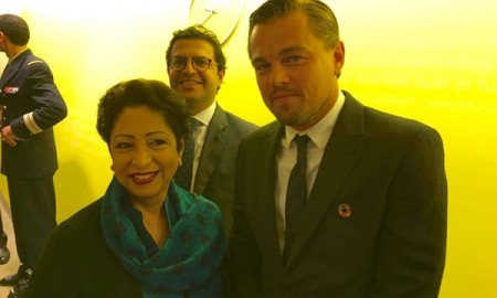 Maleeha Lodhi meet Leo