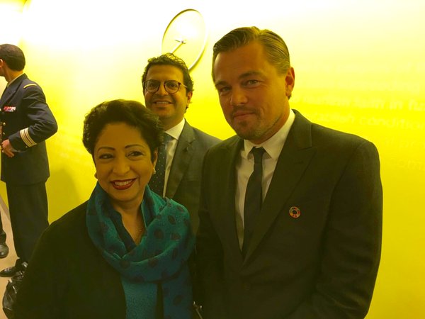 Maleeha Lodhi meet Leo