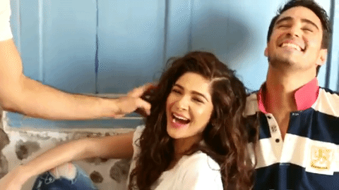 sikander rizvi ayesha omar pepe jean ad sikander rizvi ayesha omar pepe jean ad