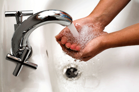 hand-washing