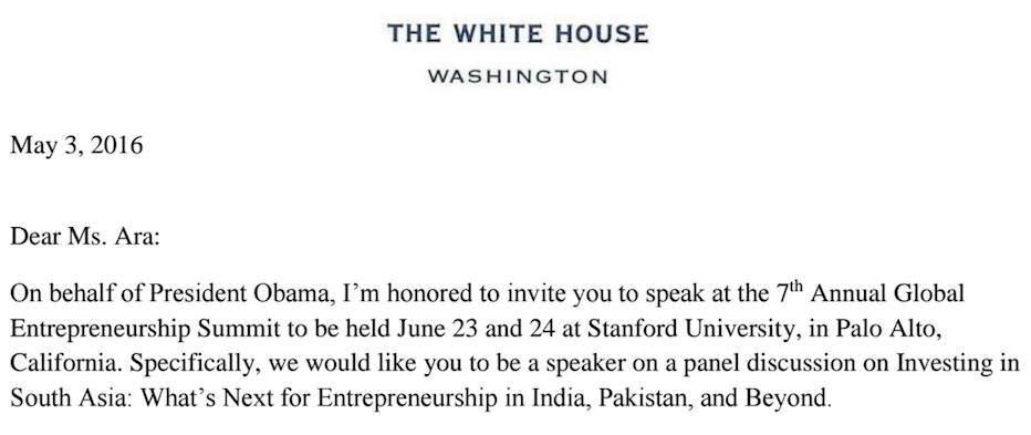 The Founder of The Nest I/O Gets Called to the White House!