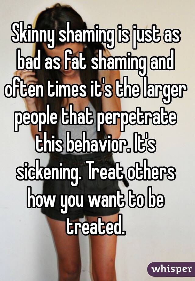 Here's Why Being Skinny Makes Me Cooler than You Source: whisper.sh
