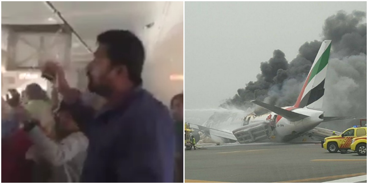 Emirates Flight crash [VIDEO] Here's What Happened Inside