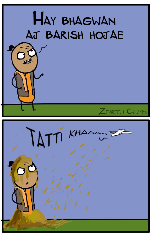 6 Times Zehreeli Chummi's Comics Offended Indians Comics by Zehreeli Chummi - Parhlo.com