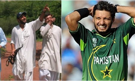 Shahid Afridi and his extra activities - Parhlo.com