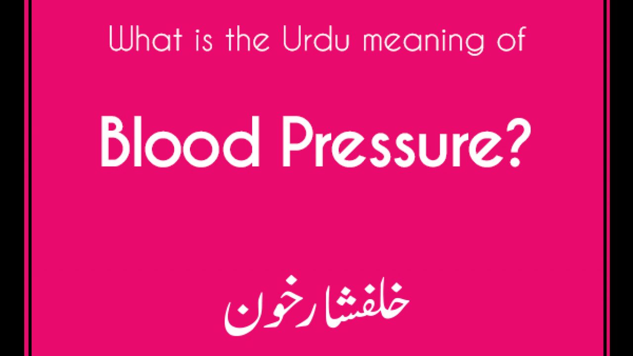 Did You Know What These Common English Words Are Called In Urdu