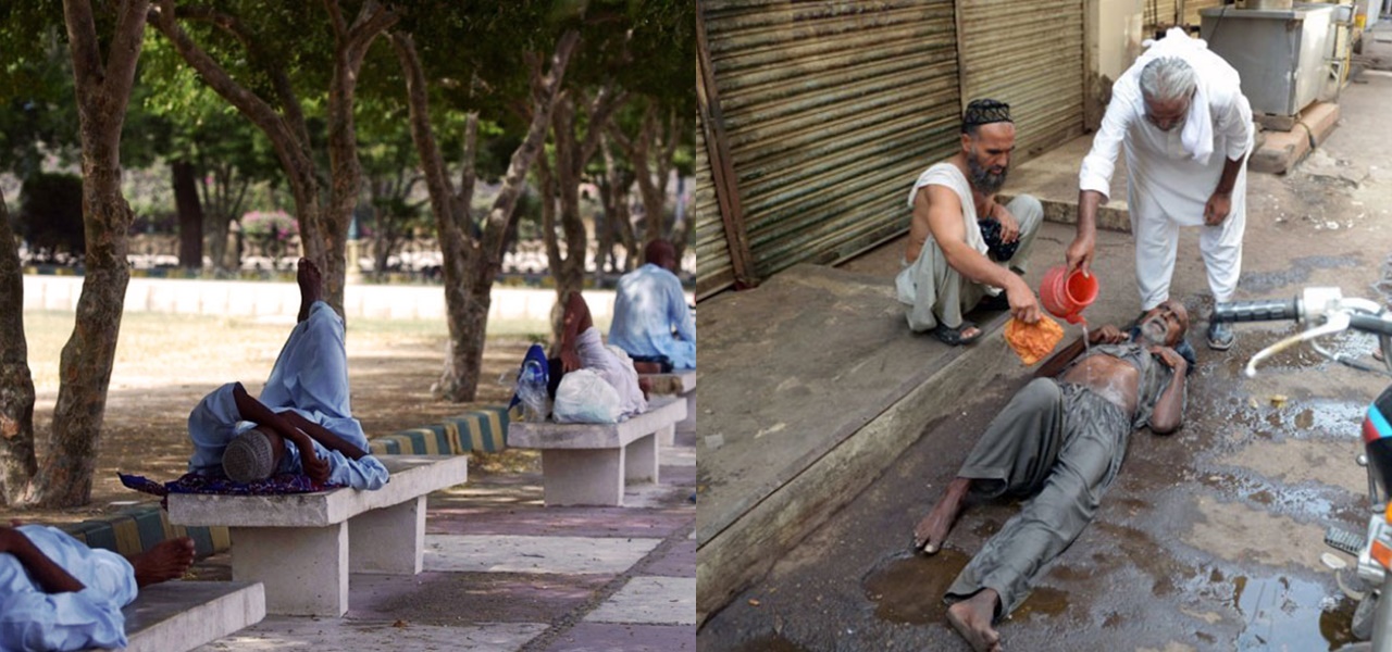 Heat stroke pakistan picture