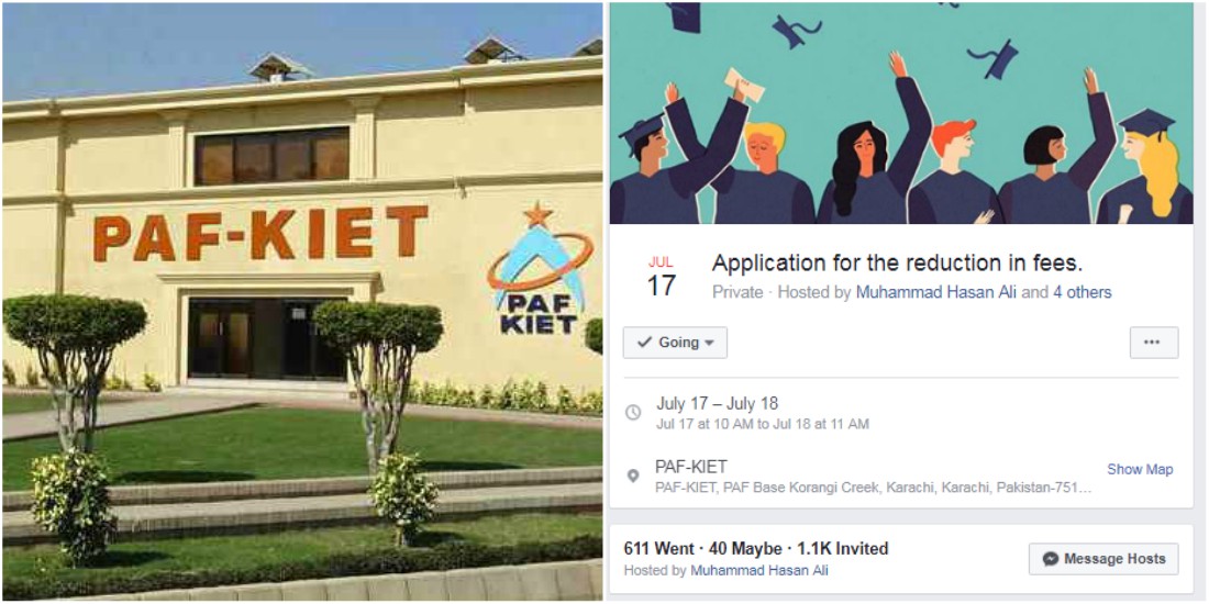 The Students of PAFKIET have a very Strong Message for Their