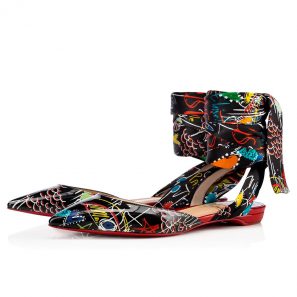 Designer Christian Louboutin dedicates a colourful sandal to Pak