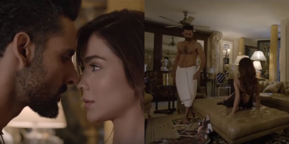 humaima malik and mohib mirza star in this very bold music video and very bold image