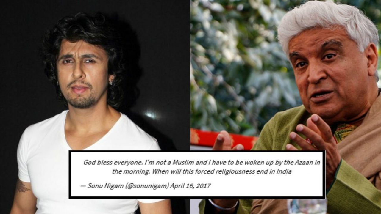 sonu nigam azaan tweet sonu nigam azaan tweet