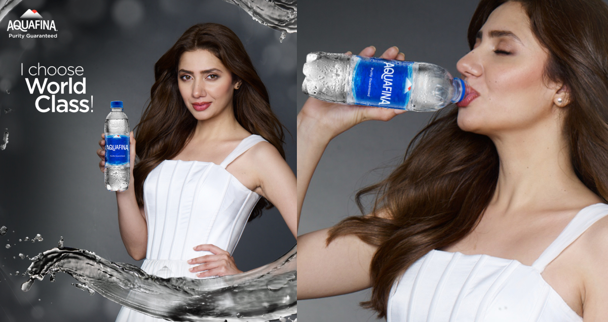 Aquafina's New Ad Featuring Mahira Khan Is The Epitome Of The Term 'World Class' And The Vibes Are Refreshing