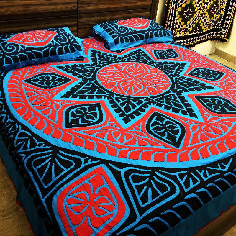 Applique work and its beauty