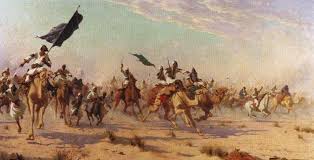 Muslims during a Battle