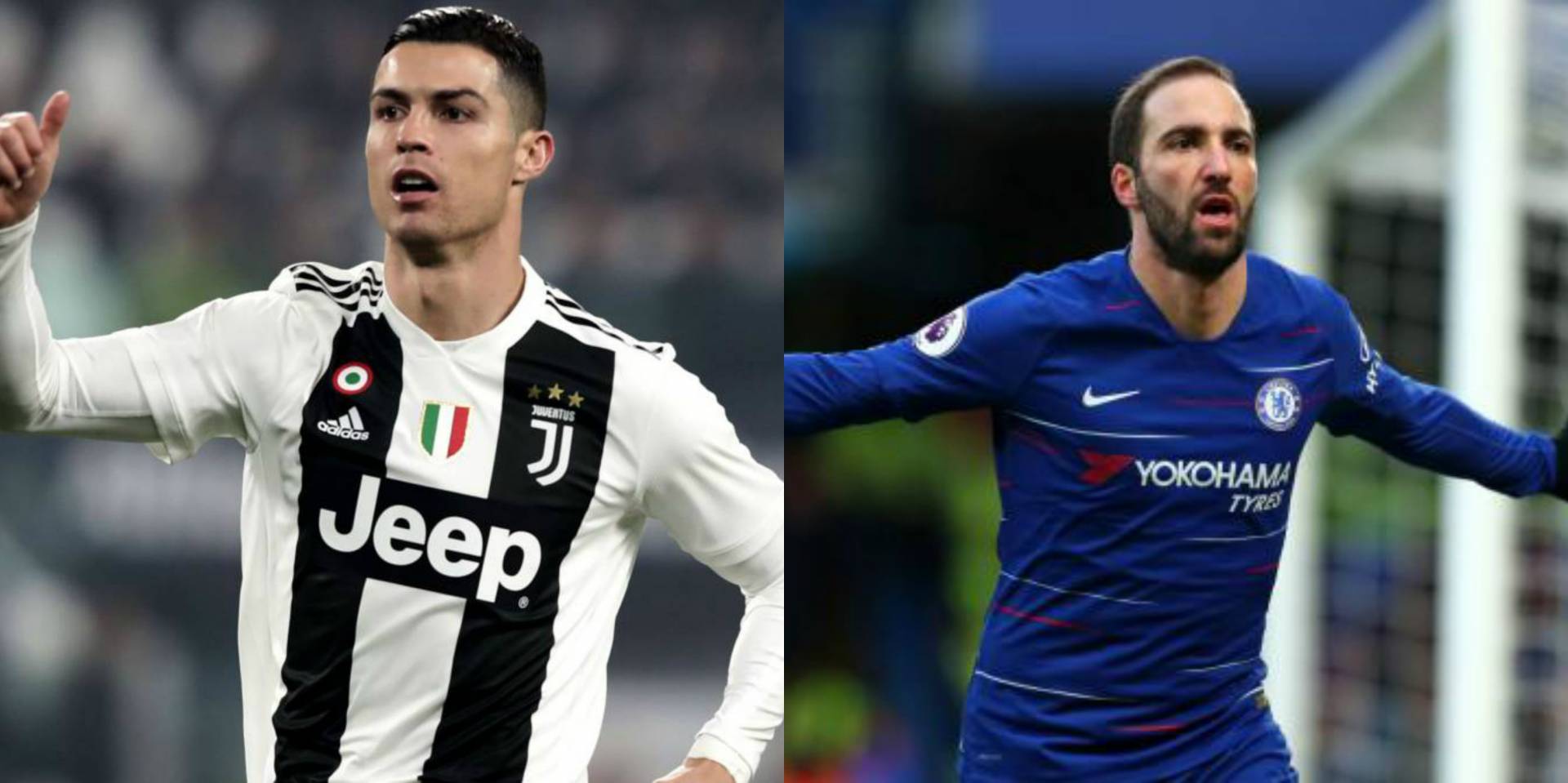 cristiano ronaldo and gonzalo higuain