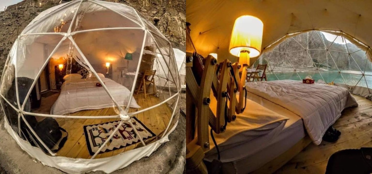 Sweet Tooth Igloo In Hunza Is Pakistani Couple's Choice For