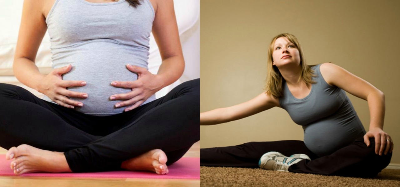 pregnancy exercises at home