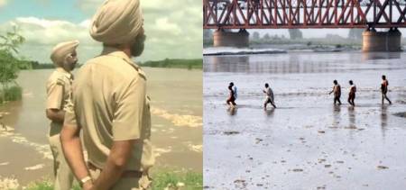 Sutlej river flood