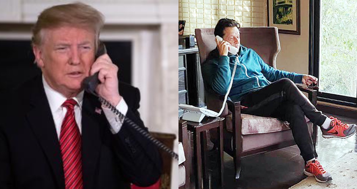 Trump dials Prime Minister Imran Khan