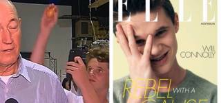 egg boy featured in elle magazine