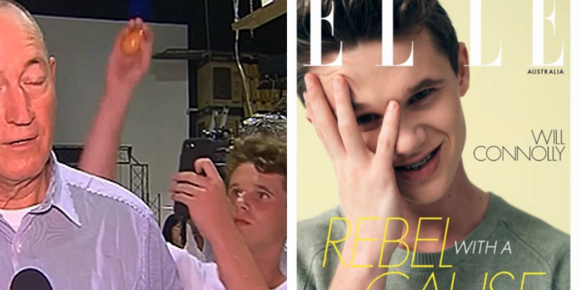 egg boy featured in elle magazine