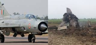MiG 21 Crashed