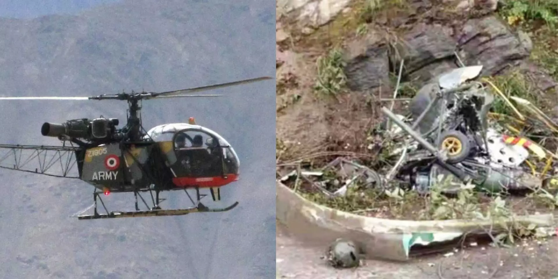 Two Men Killed As Indian Cheetah Helicopter Crashes In Bhutan|Parhlo.com