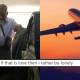 Man stood for 6 hours in flight to let wife sleep
