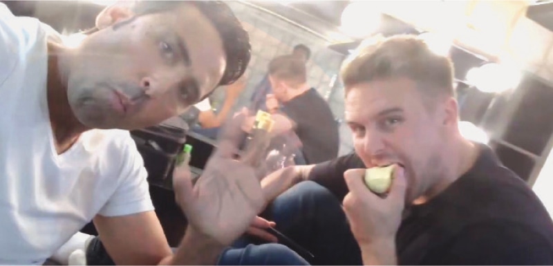Younis Khan and Jason Roy in Pakistan