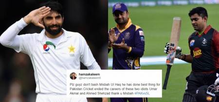 Shahzad And Akmal Gave A Career Ending Performance And Pakistanis Are Grateful To Misbah