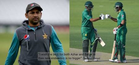 Sarfaraz Stripped Of Captaincy Azhar Ali And Babar Azam To Take His Spot