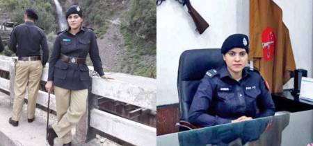 Hina Munawar Swats First Female FC officer