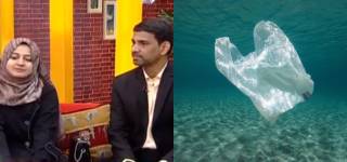Karachi University student creates edible plastic