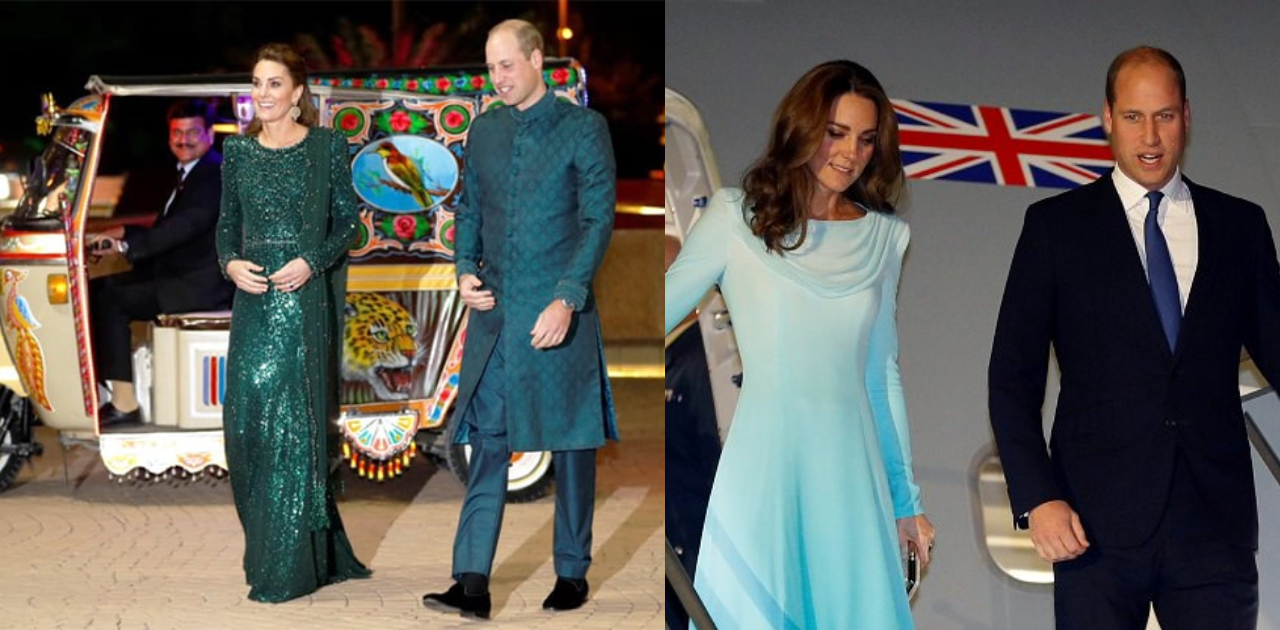 Royal couple in Pakistan