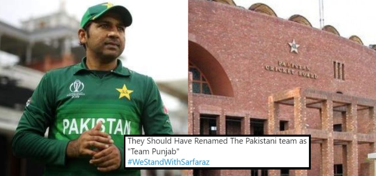 Pakistan Supporting Sarfaraz Ahmed